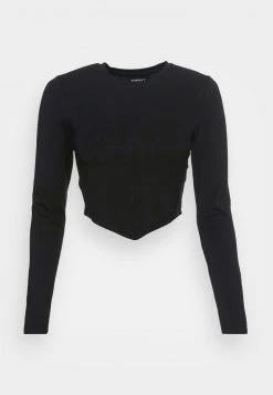 Even&Odd Mujer CROPPED LONG SLEEVE WITH POINTY HEM - Camiseta De Manga Larga - Black 10 Even&Odd Mujer CROPPED LONG SLEEVE WITH POINTY HEM - Camiseta De Manga Larga - Black -Even&Odd Ventas 2024 6de5abf0fa034413a6cea47e947470d6