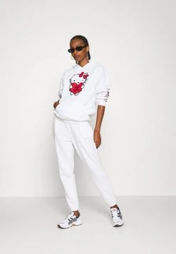 Even&Odd 2er PACK - LOOSE FIT JOGGERS - Pantalones Deportivos - Black/white, Mujer