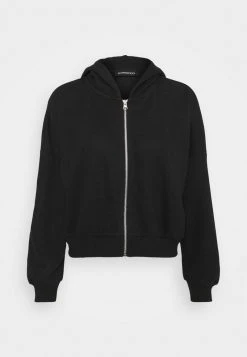 Even&Odd Mujer Ribbed Zip Though Hooded Sweat Jacket - Sudadera Con Cremallera - Black -Even&Odd Ventas 2024 6e3ce4363006453da05d295a86a921a0