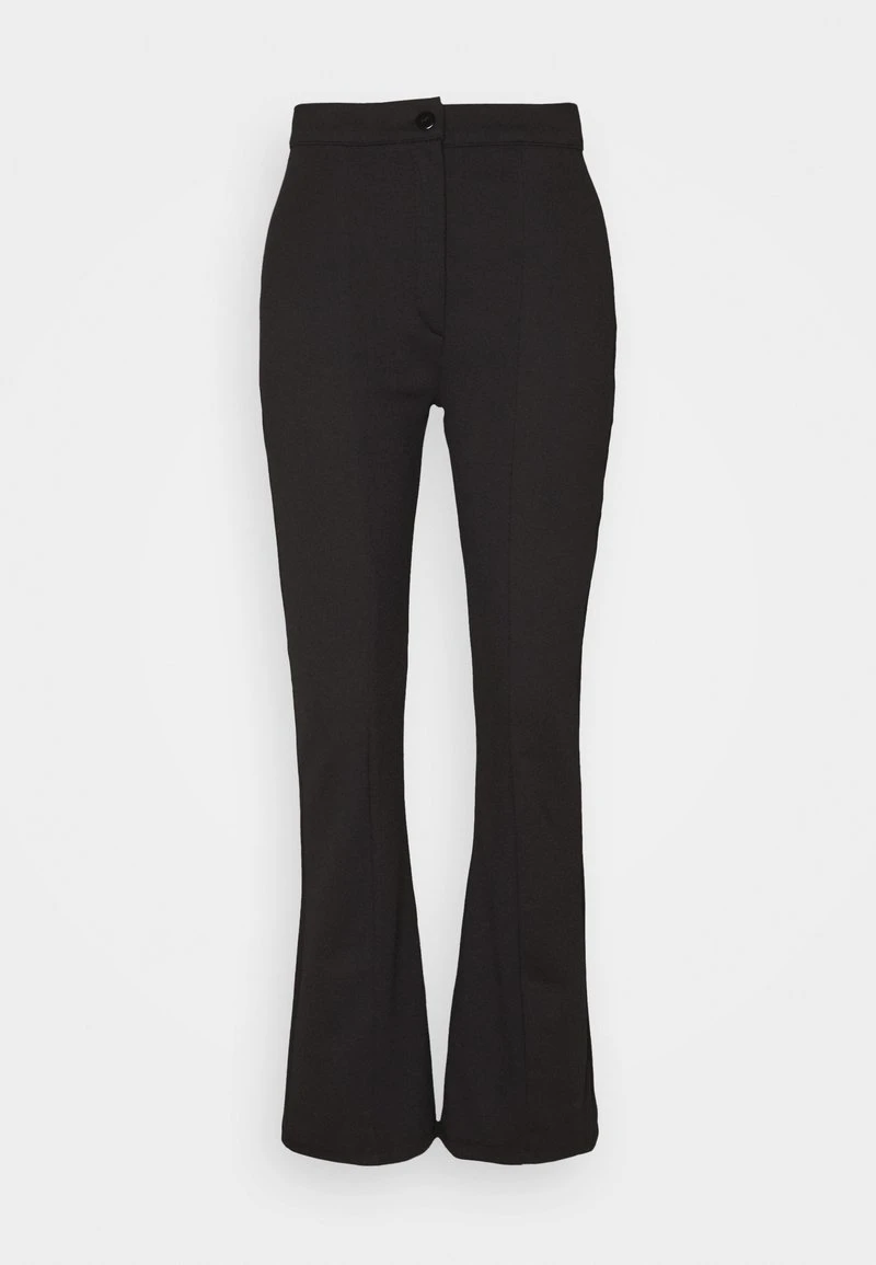 Even&Odd Mujer KICKFLARE BITTON UP TROUSER - Pantalones - Black 7 Even&Odd Mujer KICKFLARE BITTON UP TROUSER - Pantalones - Black - Imagen 5