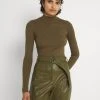 Even&Odd Mujer Jersey De Punto - Khaki -Even&Odd Ventas 2024 6f391eb093014ab6b96a69b8a1e2a8cd