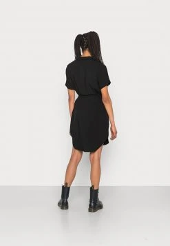Even&Odd Mujer Vestido Camisero - Black -Even&Odd Ventas 2024 6f987955a2b6474b8f669532b2897844
