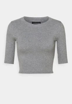 Even&Odd Mujer 2 PACK - Camiseta Básica - Mottled Grey/sand -Even&Odd Ventas 2024 701a90f3c9a64287b9b0d8f0ed854683