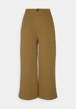 Even&Odd Mujer Wide Cropped Leg Chino - Pantalones - Camel -Even&Odd Ventas 2024 70427c7b7cd64331aa365150e903edfc