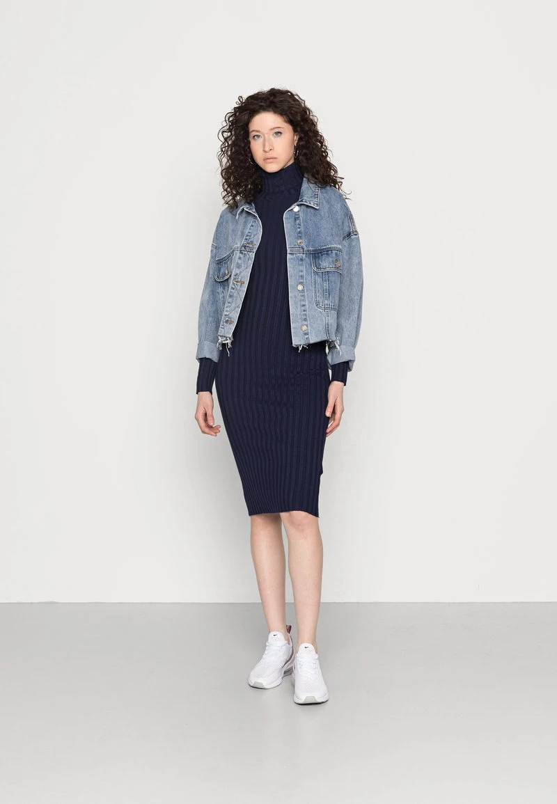 Even&Odd Mujer Vestido De Tubo - Dark Blue 4 Even&Odd Mujer Vestido De Tubo - Dark Blue - Imagen 2