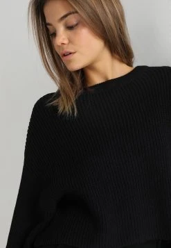 Even&Odd Mujer CROPPED JUMPER - Jersey De Punto - Black -Even&Odd Ventas 2024 7158b709a0b24b25bcc975a88a9dfa80