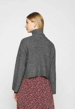 Even&Odd Mujer CROPPED BOXY ROLL NECK - Jersey De Punto - Mottled Dark Grey 11 Even&Odd Mujer CROPPED BOXY ROLL NECK - Jersey De Punto - Mottled Dark Grey -Even&Odd Ventas 2024 7247cda5bcd54ffa810c8195c9ec36a6