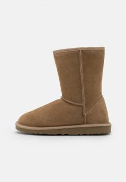 Even&Odd Mujer WINTER BOOTIES LEATHER - Botines - Taupe