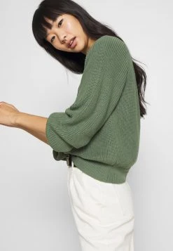 Even&Odd VOLUME SLEEVE JUMPER - Jersey De Punto - Laurel Wreath, Mujer -Even&Odd Ventas 2024 732d665be8ca4f0e8ca1b4ae0cbca603