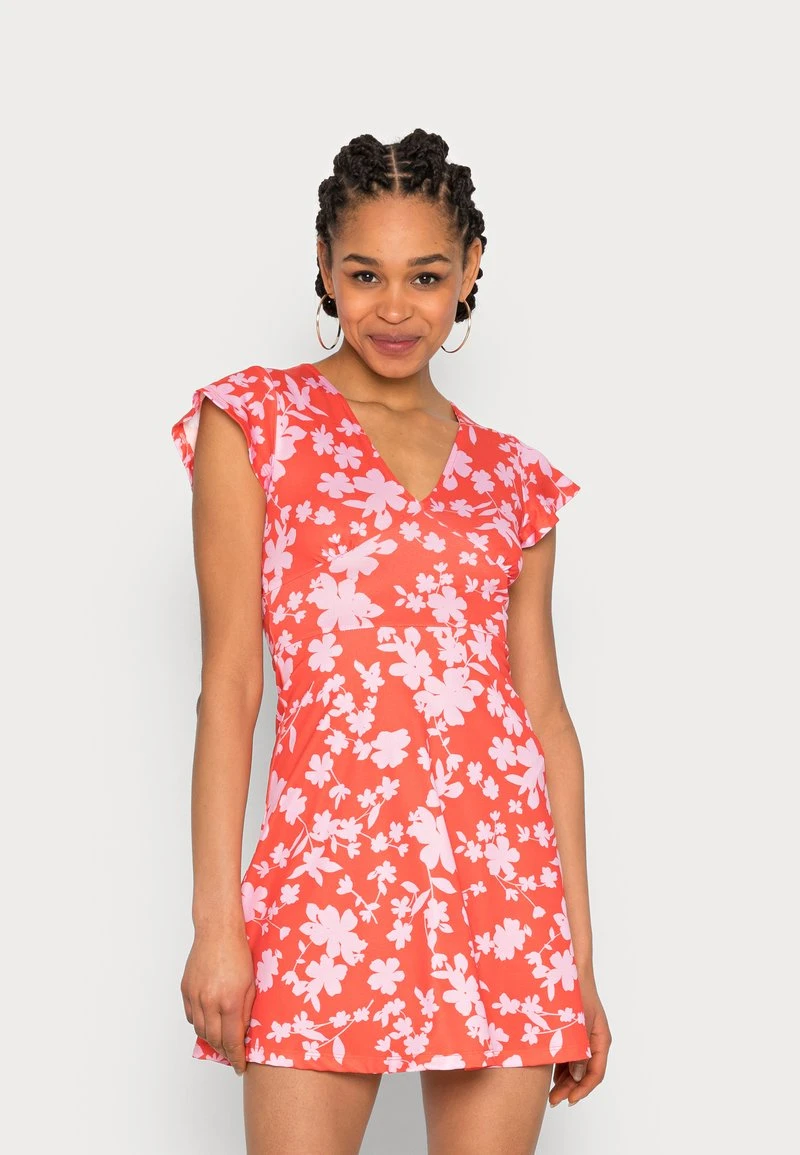 Even&Odd Mujer Vestido Ligero - Red/pink 3 Even&Odd Mujer Vestido Ligero - Red/pink