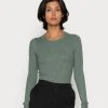 Even&Odd Mujer Jersey De Punto - Light Green -Even&Odd Ventas 2024 75b361b0648d4ec895b669ec5ff45e55
