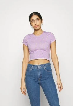 Even&Odd Mujer Camiseta Estampada - Lilac