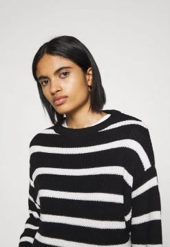 Even&Odd Mujer Jersey De Punto - Black/white -Even&Odd Ventas 2024 75ca27a62f5a4eed8498a362b5e67592