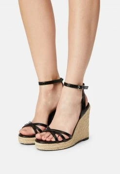 Even&Odd Mujer Sandalias Con Plataforma - Black