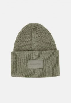 Even&Odd Gorro - Khaki, Mujer