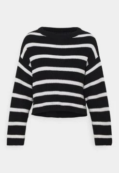 Even&Odd Mujer Jersey De Punto - Black/white -Even&Odd Ventas 2024 783397385fdb4c139714e76cd05b6700