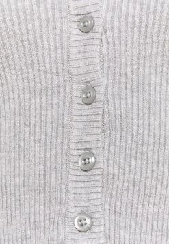 Even&Odd Mujer Chaqueta De Punto - Mottled Light Grey -Even&Odd Ventas 2024 78b3c074eda9466bbac4930698f789f2