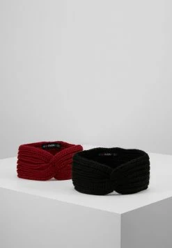Even&Odd Mujer 2 PACK - Orejeras - Black/red