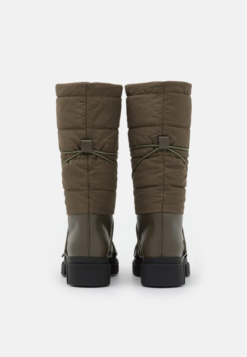 Even&Odd Mujer WINTER BOOTIES - Botas Con Cordones - Khaki 6 Even&Odd Mujer WINTER BOOTIES - Botas Con Cordones - Khaki - Imagen 4