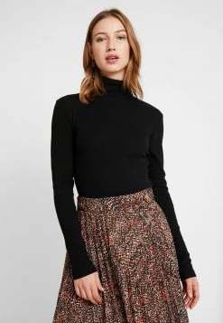 Even&Odd Mujer Camiseta De Manga Larga - Black