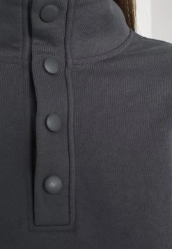 Even&Odd Mujer OVERSIZED POPPER HIGH NECK - Sudadera - Grey -Even&Odd Ventas 2024 7c67318ae540472ab17868f2af48162d