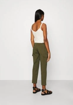 Even&Odd Mujer Cargo Chino Pants - Pantalones - Khaki -Even&Odd Ventas 2024 7c90c150f4e0483db8e20e15deecbadd