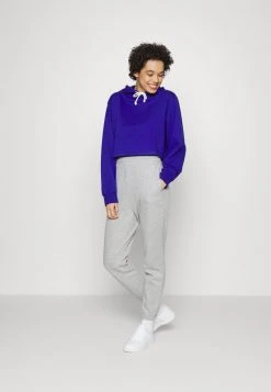 Even&Odd Mujer 2er PACK - LOOSE FIT JOGGERS - Pantalones Deportivos - Black/mottled Light Grey