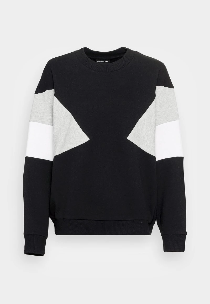 Even&Odd Mujer COLOUR BLOCK OVERSIZED - Sudadera - Black 6 Even&Odd Mujer COLOUR BLOCK OVERSIZED - Sudadera - Black - Imagen 4