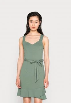 Even&Odd Vestido Informal - Green, Mujer