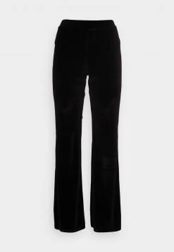 Even&Odd Mujer Velvet Flared Leg Trousers - Pantalones - Black -Even&Odd Ventas 2024 7f3c06e646c842eaa48cd150120dd1a2