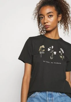 Even&Odd Mujer Camiseta Estampada - Anthracite -Even&Odd Ventas 2024 802315288a5a4560a125661f86eba546