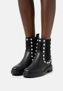 Even&Odd Mujer Botines Con Plataforma - Black