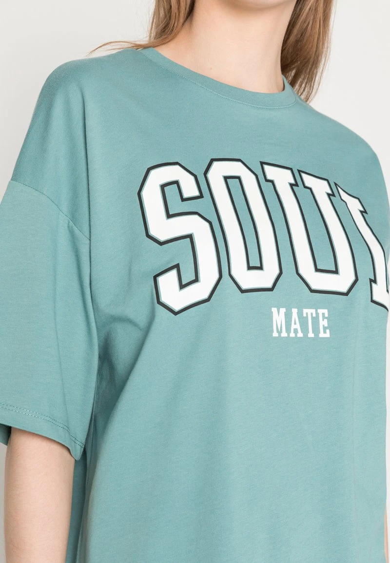 Even&Odd Mujer Camiseta Estampada - Green 7 Even&Odd Mujer Camiseta Estampada - Green - Imagen 5