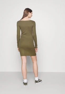 Even&Odd Mujer Vestido De Punto - Dark Green -Even&Odd Ventas 2024 8380d424c851481380e74884af6627dd
