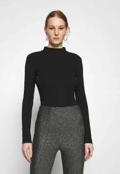 Even&Odd Mujer Camiseta De Manga Larga - Black