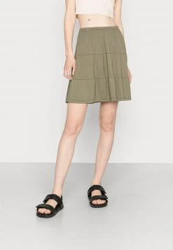 Even&Odd Mujer Minifalda - Khaki