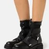 Even&Odd Mujer Botines Con Plataforma - Black