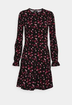 Even&Odd Mujer Vestido Ligero - Black/red/pink -Even&Odd Ventas 2024 8b087656001f4a20b8c43a33a2f2052e