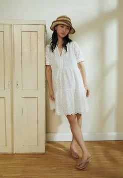 Even&Odd Mujer Sombrero - Tan/green/brown