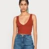 Even&Odd Top - Brown, Mujer -Even&Odd Ventas 2024 8b7e8db3bddf4a52a7ca4d8076d2076e