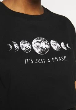 Even&Odd Mujer Camiseta Estampada - Black -Even&Odd Ventas 2024 8b8705bf47554a82b890953b1bce7ebe