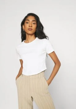 Even&Odd Mujer Camiseta Básica - White