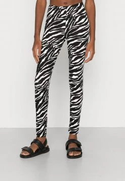 Even&Odd Leggings - Black/white, Mujer