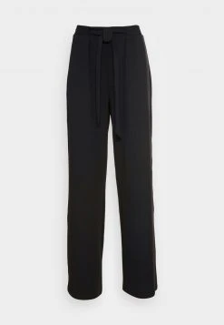Even&Odd Mujer BELT DETAIL WIDE LEG PANTS - Pantalones - Black -Even&Odd Ventas 2024 8db4dc9593744c85bd2078434f652a50