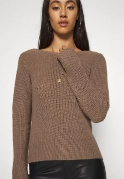 Even&Odd Mujer BASIC- BACK DETAIL JUMPER - Jersey De Punto - Light Brown -Even&Odd Ventas 2024 8de9bd807960450ab1c2e3366132c8c1