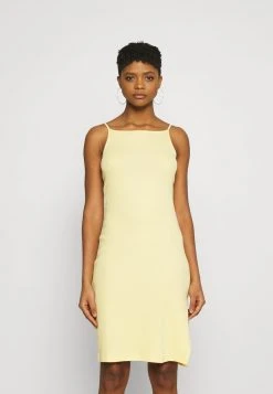 Even&Odd Mujer Vestido De Tubo - Light Yellow