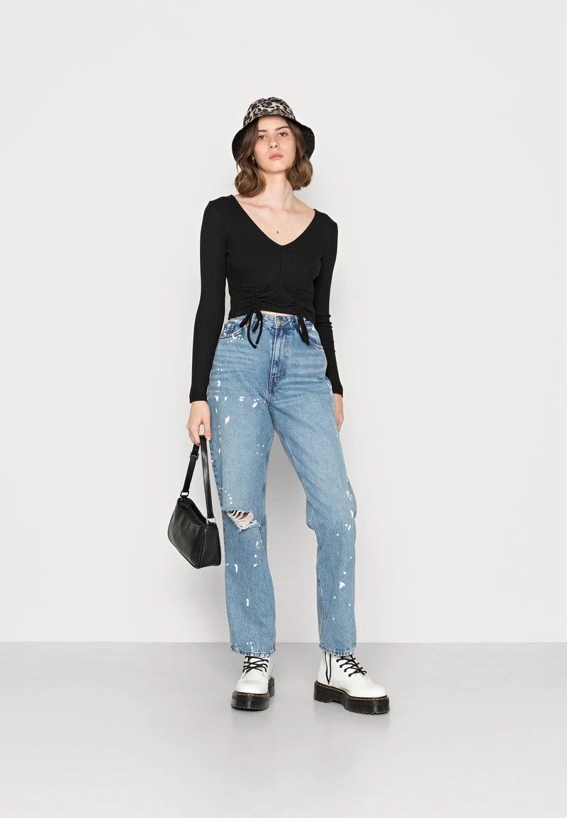 Even&Odd Mujer Camiseta De Manga Larga - Black 4 Even&Odd Mujer Camiseta De Manga Larga - Black - Imagen 2