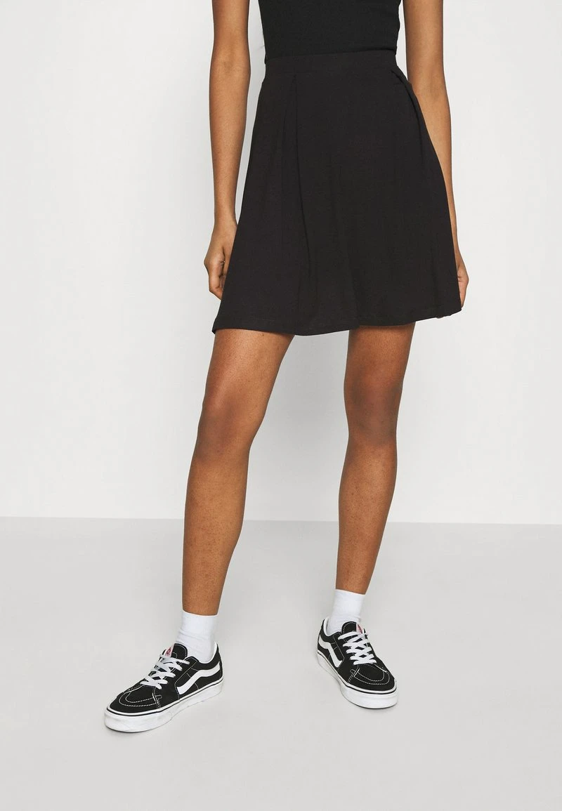 Even&Odd Mujer Falda Acampanada - Black/light Green 6 Even&Odd Mujer Falda Acampanada - Black/light Green - Imagen 4