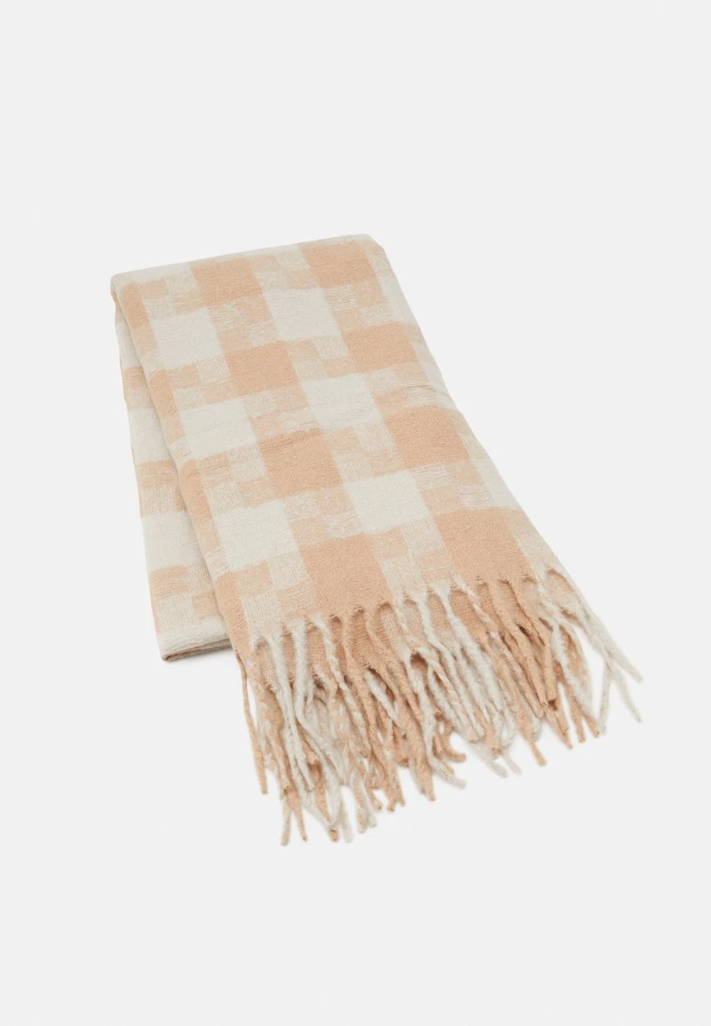 Even&Odd Mujer Bufanda - Beige/white 3 Even&Odd Mujer Bufanda - Beige/white