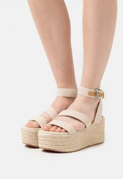 Even&Odd Mujer Sandalias Con Plataforma - Beige